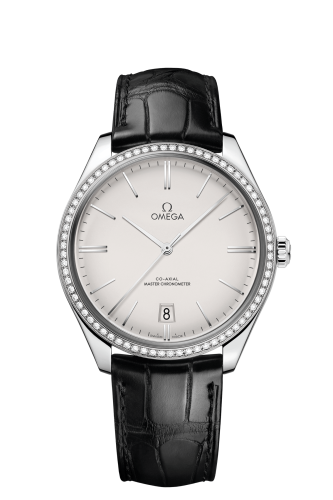 Omega De Ville Trésor Master Chronometer Stainless Steel / Diamond / Silver